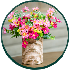 Artificial Flowers & plants.